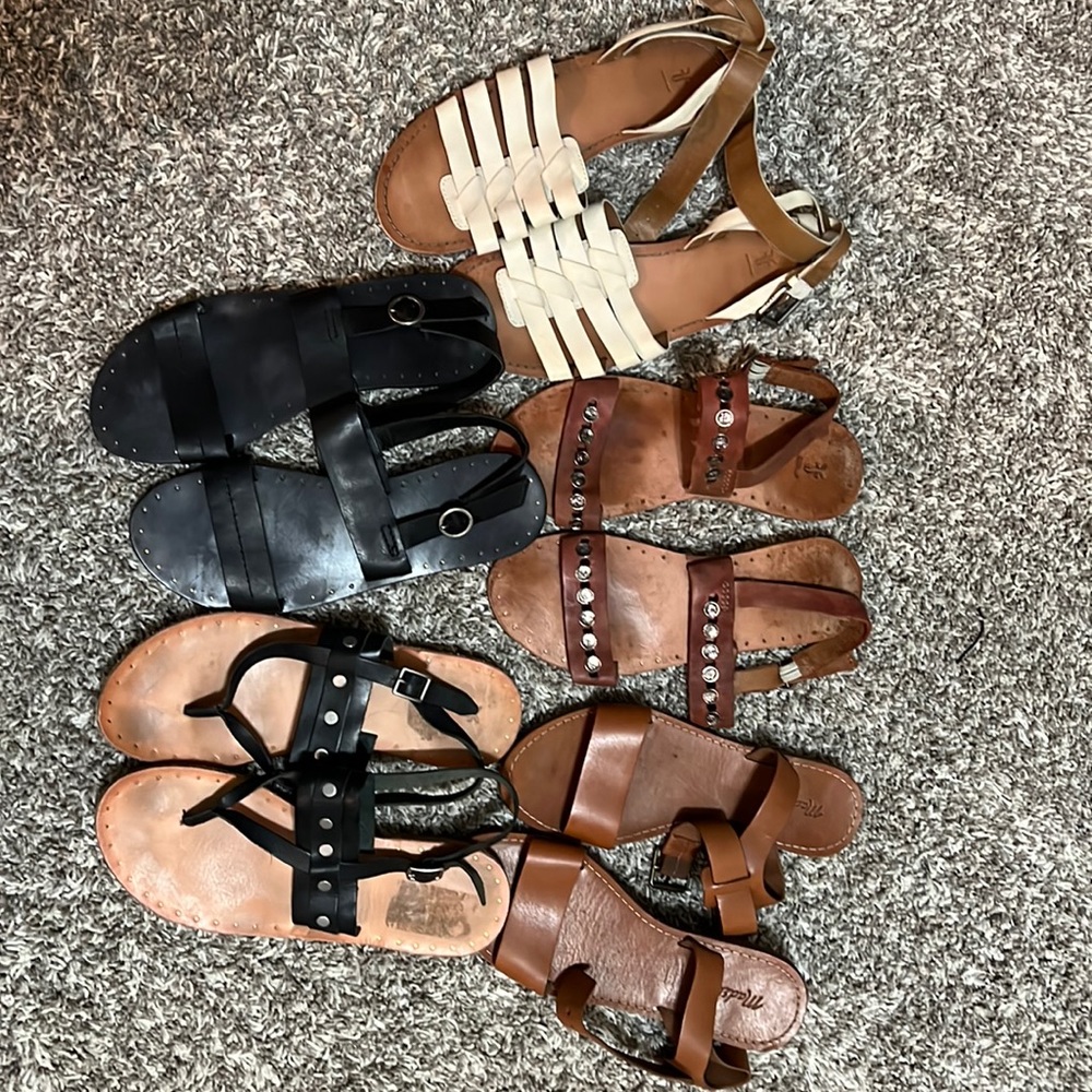 Bundle of Frye Sandals
